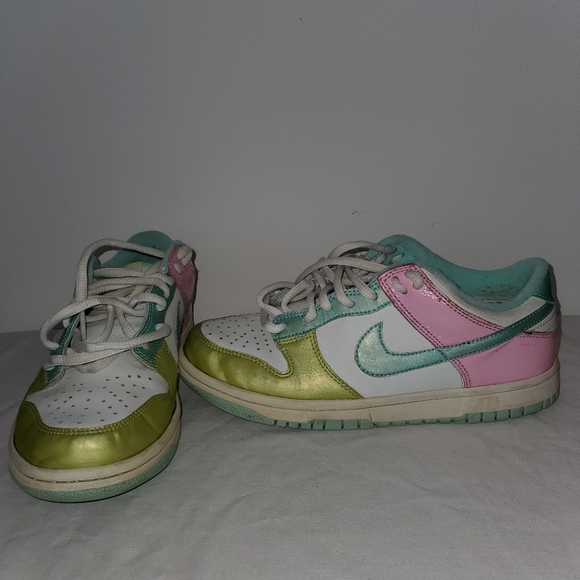 Nike hard to find  ice cream dunk low gs white/ glacier - Picture 7 of 9